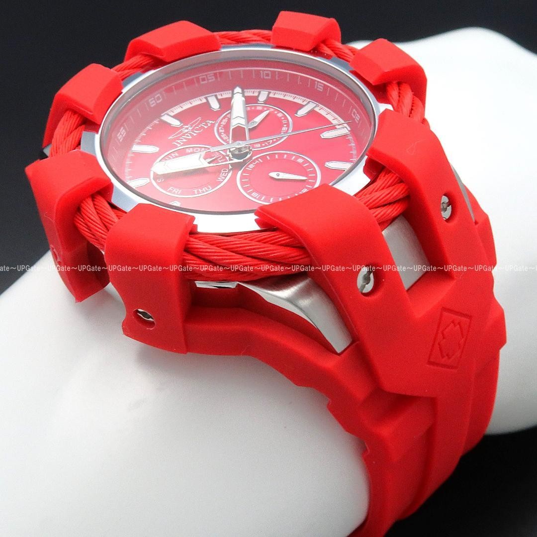 Popular Series: Sports Model, Red INVICTA Bolt 47839 Popular Series