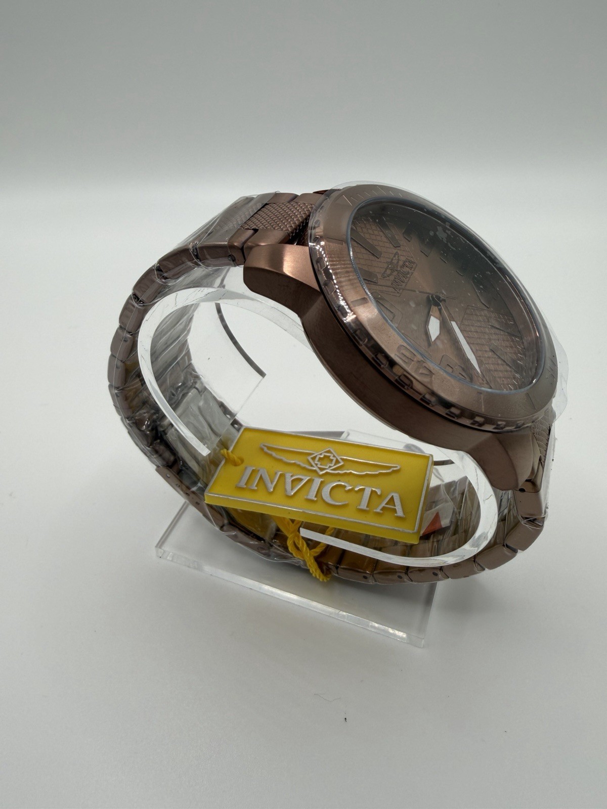 Invicta Speedway Valor 48mm Rubbed Bronze Stainless Steel