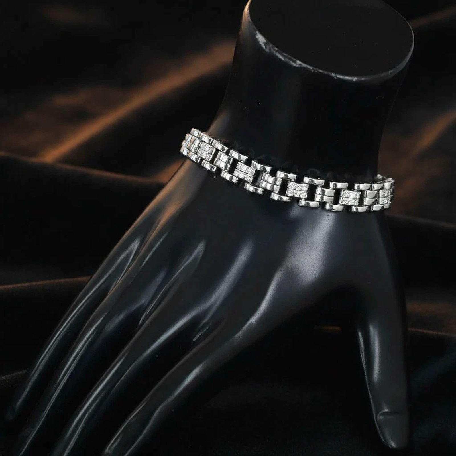 3.00Cts. Certified White Diamonds Bracelet In 925 Silver – Tariffs Free