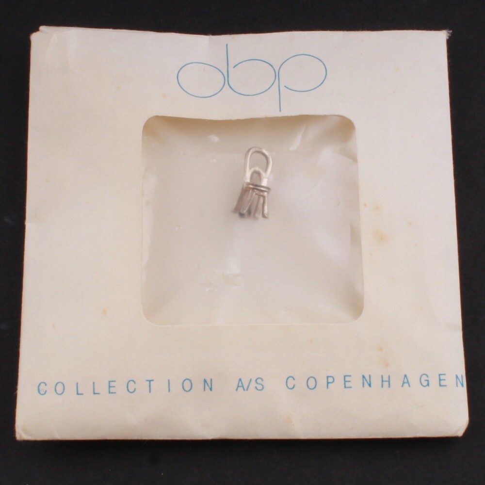 OBP Collection A/S Copenhagen Café Chair “Silver” Pin “Sunshine & Night”. RARE!