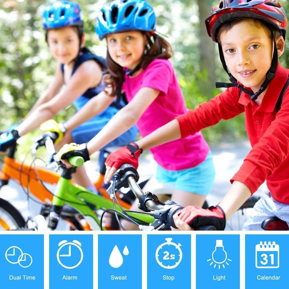 Multi-Function Kids Sport Watch with EL Night-Light – Perfect for Ages 5-16