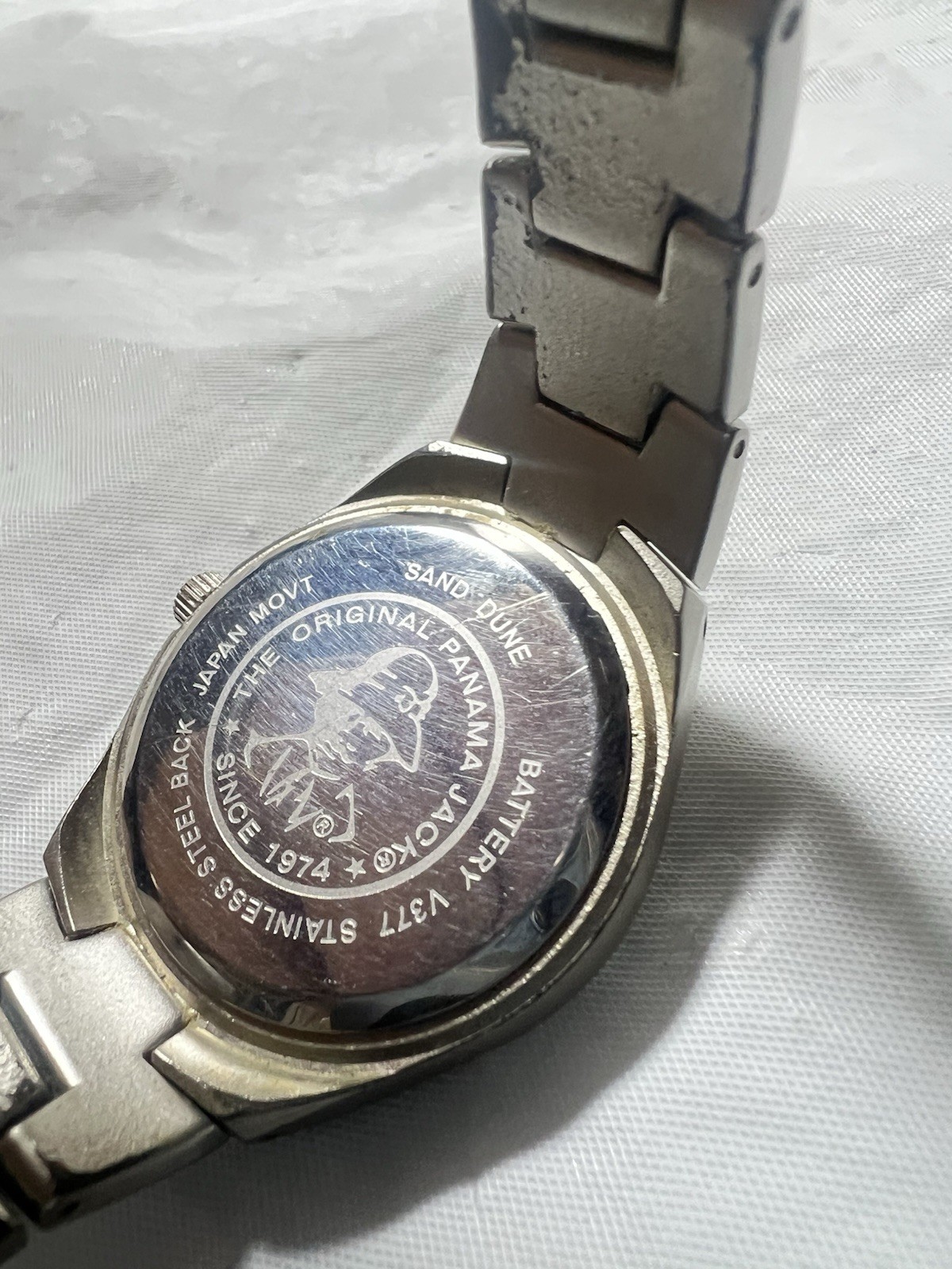 Panama Jack Men’s Watch,39mm Case,WR30M,st/steel,since 1974,V377,new Battery.
