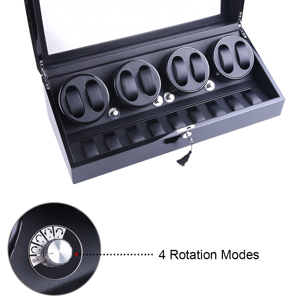 Automatic 6+7/8+9 Watch Winder Storage Display Box With Super Quiet Motors Gift