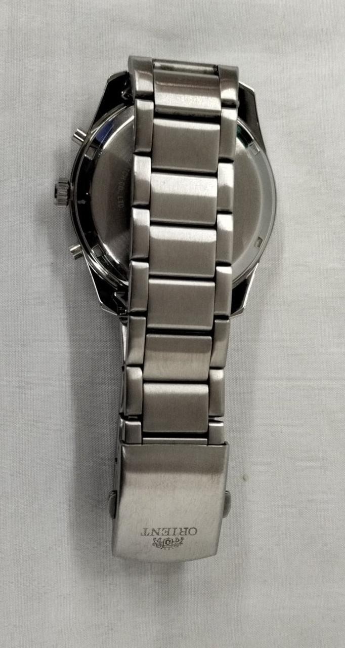 Orient Chronograph Quartz Watch Wrist 19cm/7.5in