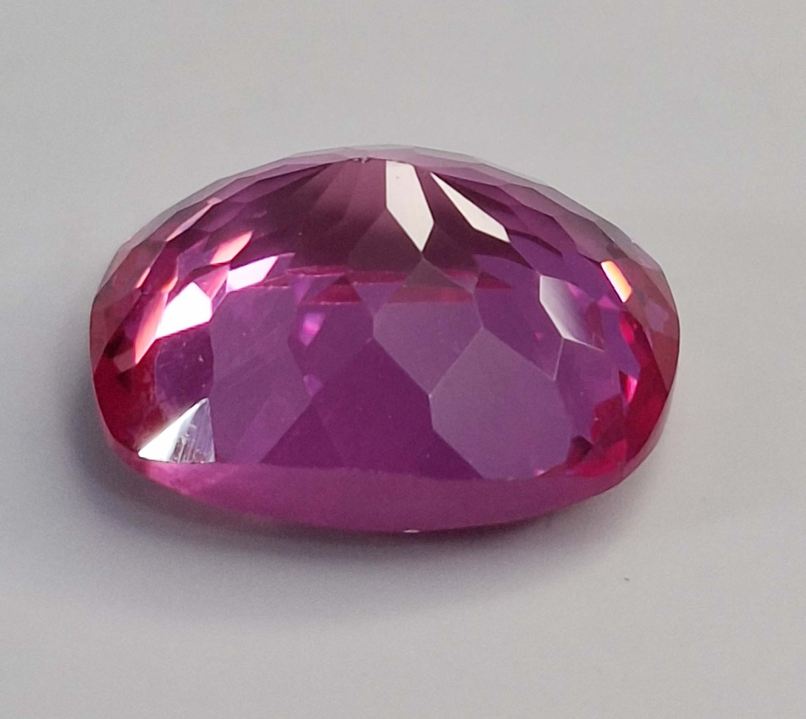 Glossy Pink Sapphire Natural Cushion Cut 14-16 Ct Certified Loose Gemstone RK288