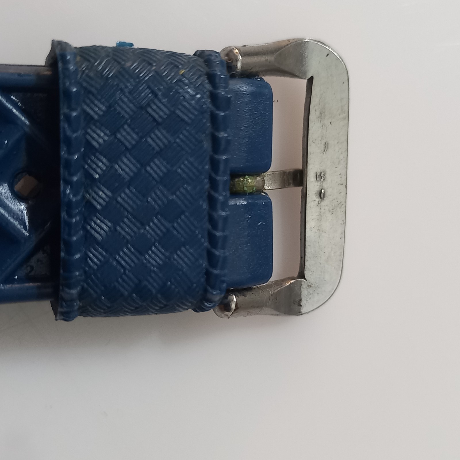 NOS 1960-70’S SWISS BASIS DIGITAL JUMP HOUR MANUAL WIND 17J WATCH + TROPIC STRAP