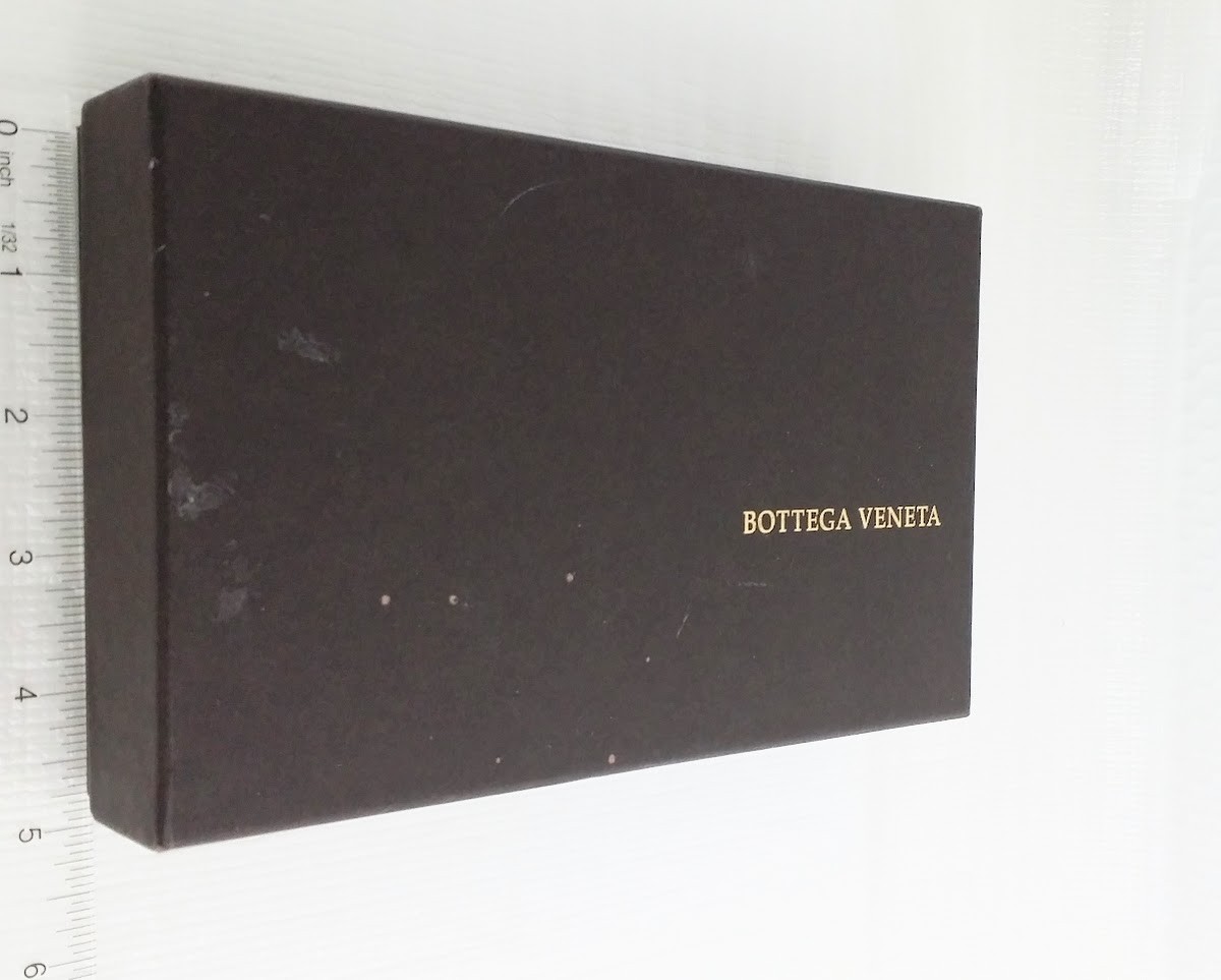 BOTTEGA VENETA Dark Brown Gift Box For Long Wallet