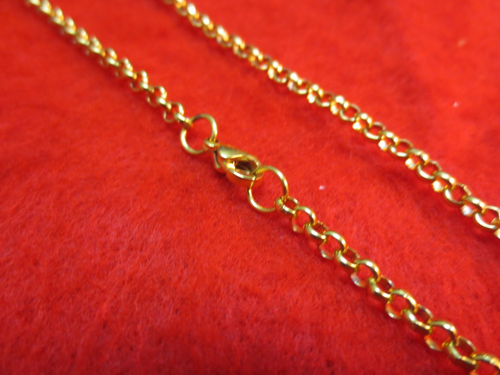 4mm 16″-84″ STAINLESS STEEL GOLD/SILVER/BLACK/PLATED STUNNING ROLO ROPE NECKLACE