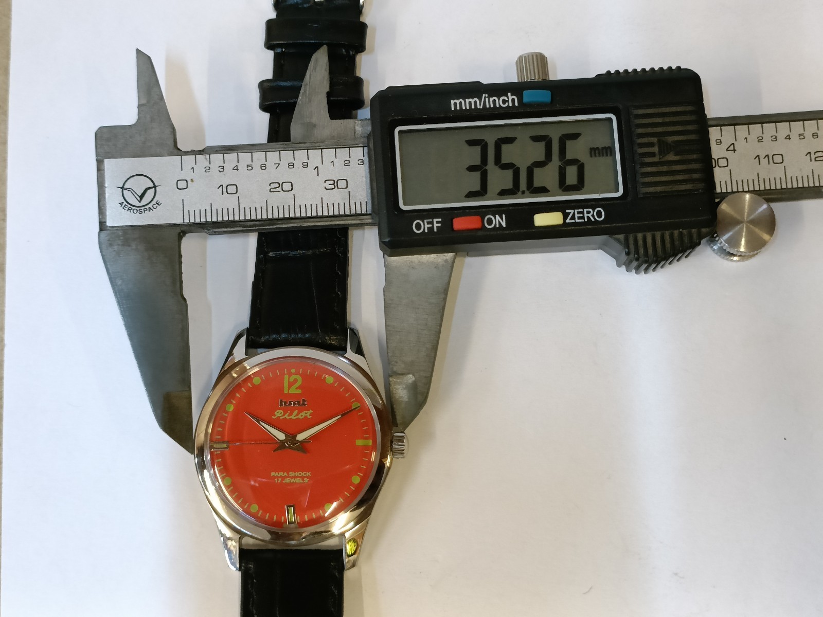 REFURBISHED HMT PILOT 17J WINDING 0231 INDIA MEN’S WORKING CONDITION