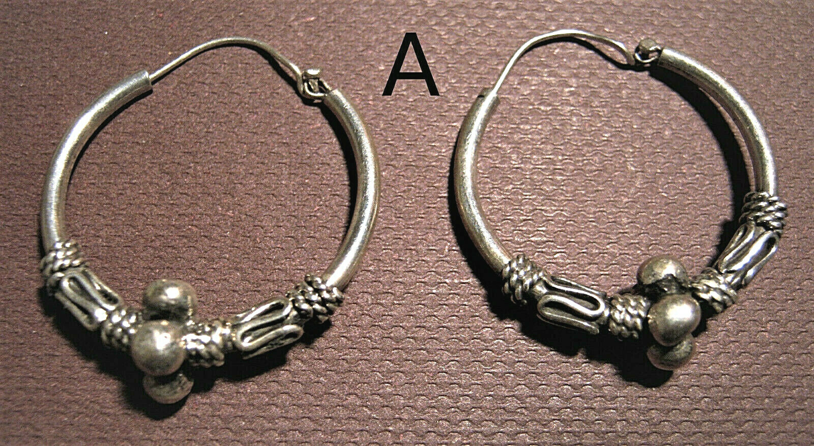 Earrings, hoop earrings, 925 silver, handmade, various designs!