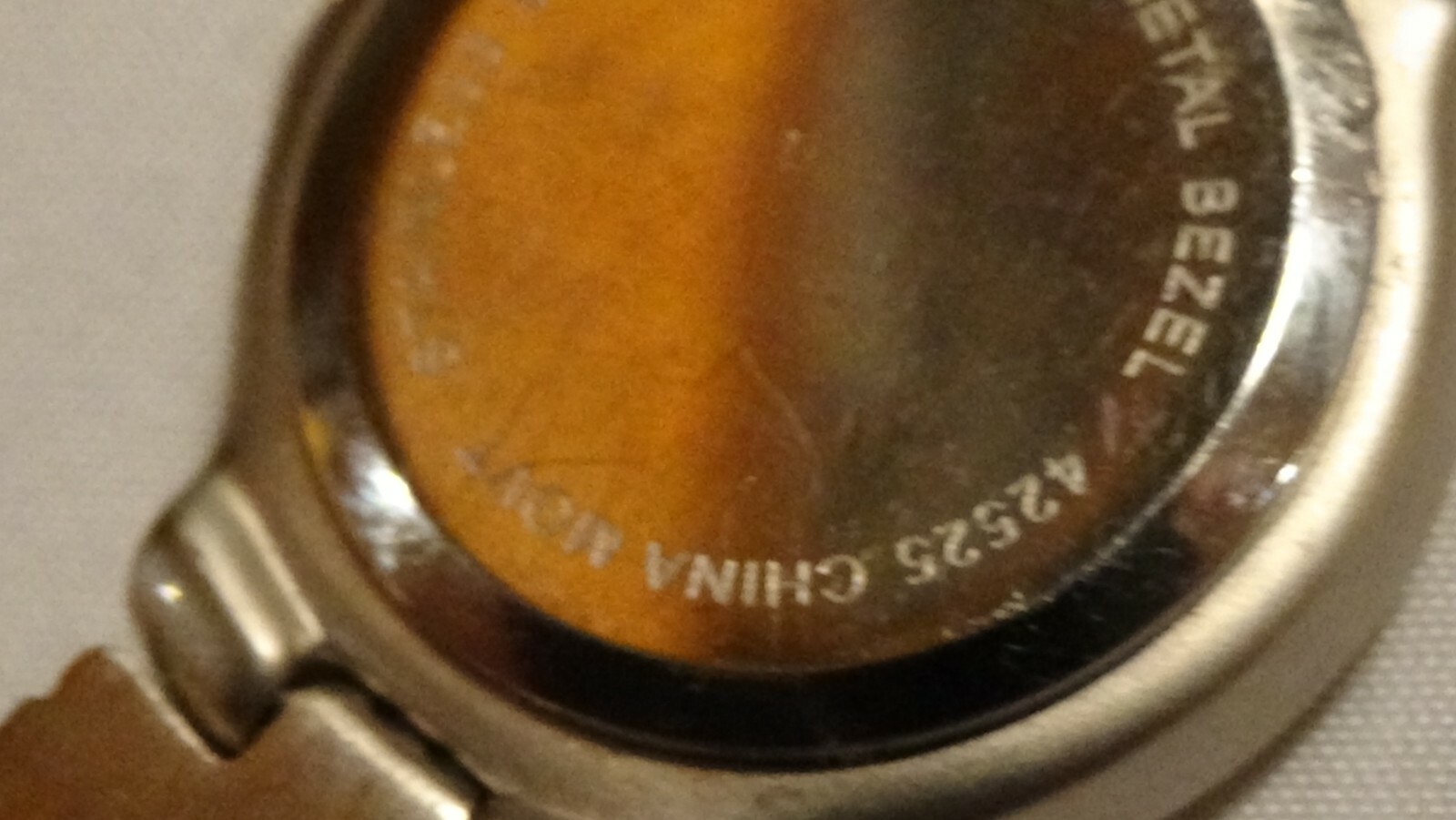 28mm 2 toned Carolyn watch quartz new battery