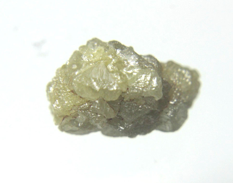 5.08 CTS RAW UNCUT NATURAL GREY COLOR ROUGH DIAMOND PIECE 12.60×7.83×6.99 MM