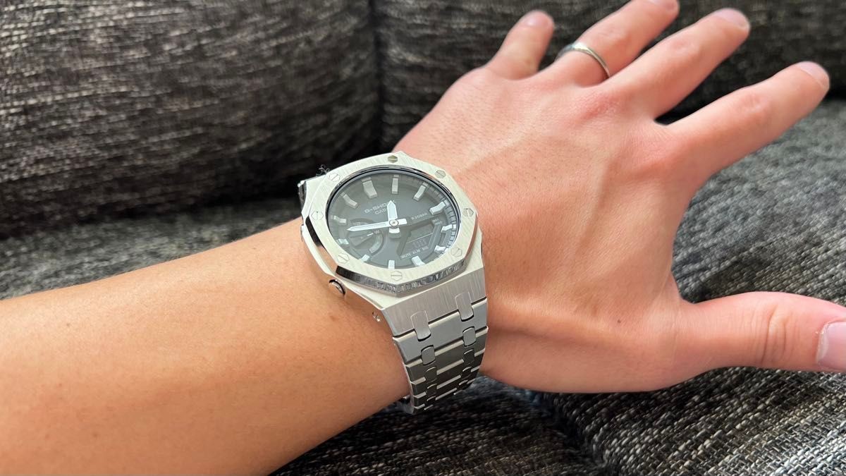 New G SHOCK GA 2100 Casioak Bracelet Metal Casioak