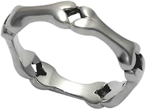 Wildthings Sterling Silver Dog Bone Ring Sizes 5-6-7-8-9