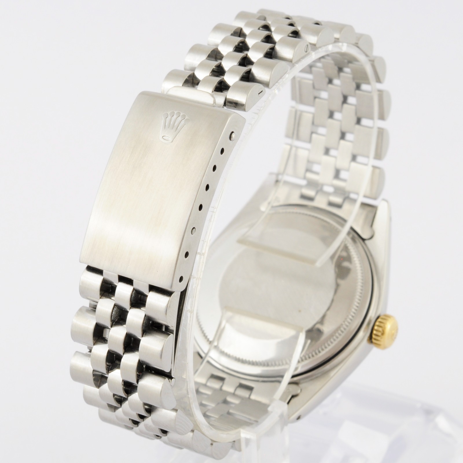 NO TARIFFS ROLEX 16013 OYSTER PERPETUAL DATEJUST LARGE AUTOMATIC COSC BOX PAPERS