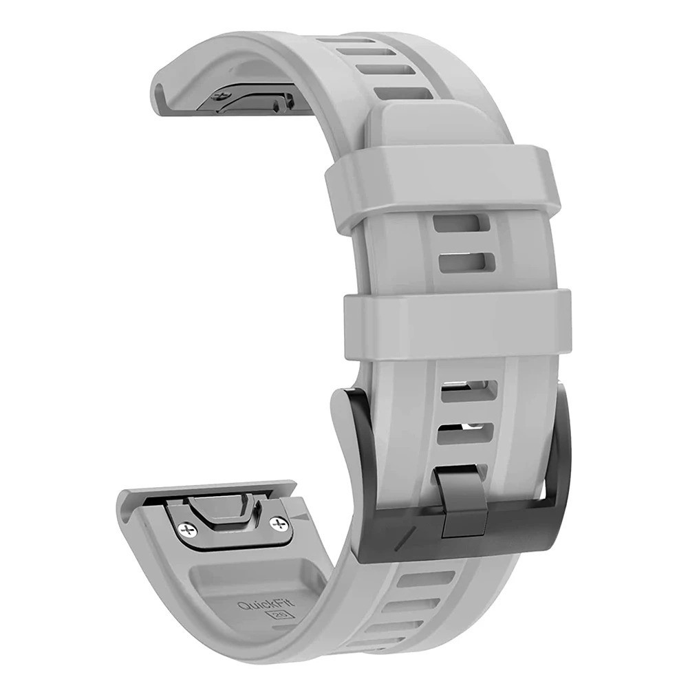 QuickFit 22mm 26mm Silicone Watch Band Quick Release Sport Strap Replacement