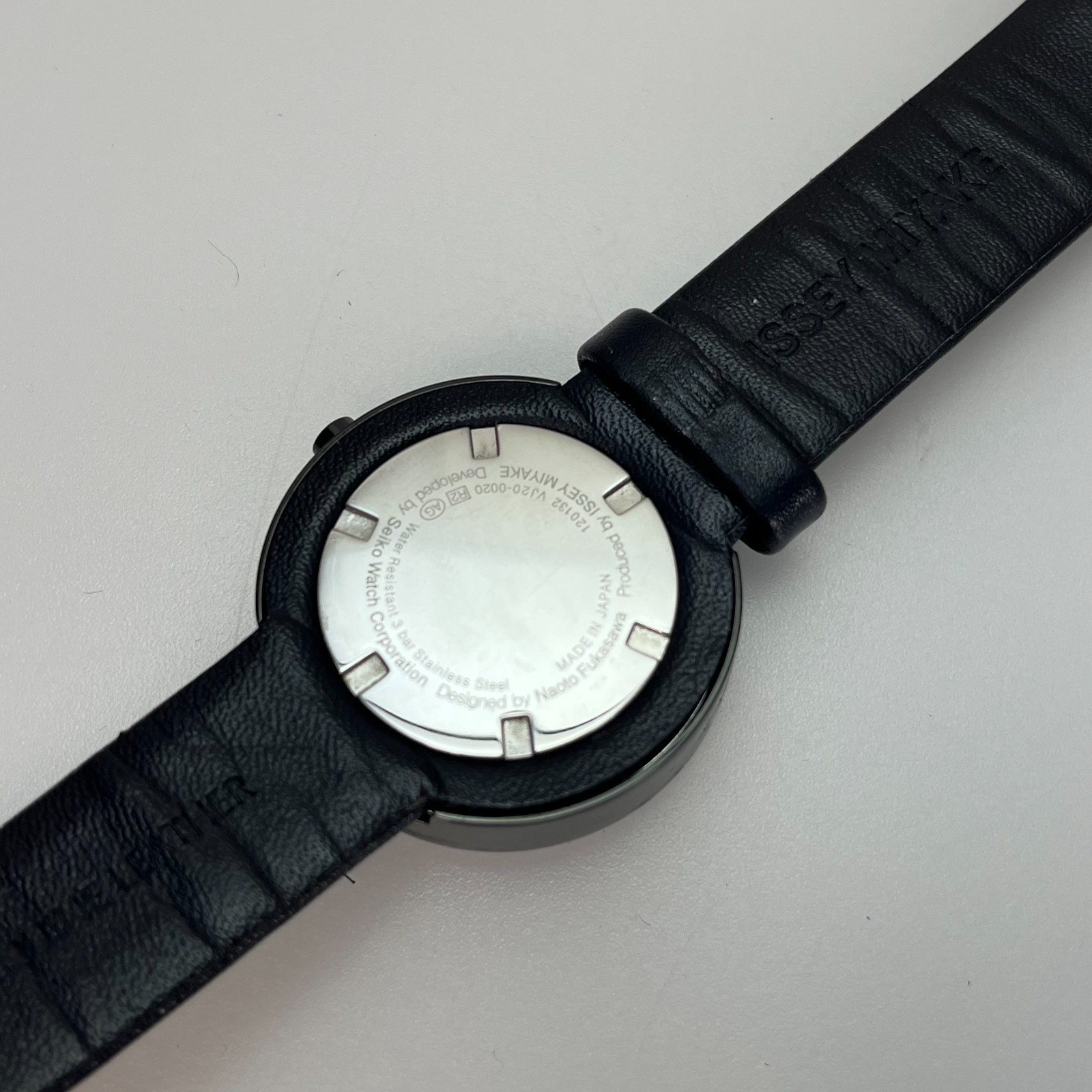 Seiko ISSEY MIYAKE TWELVE Unisex Qz Watch by NAOTO FUKASAWA JAPAN w/Box #203B