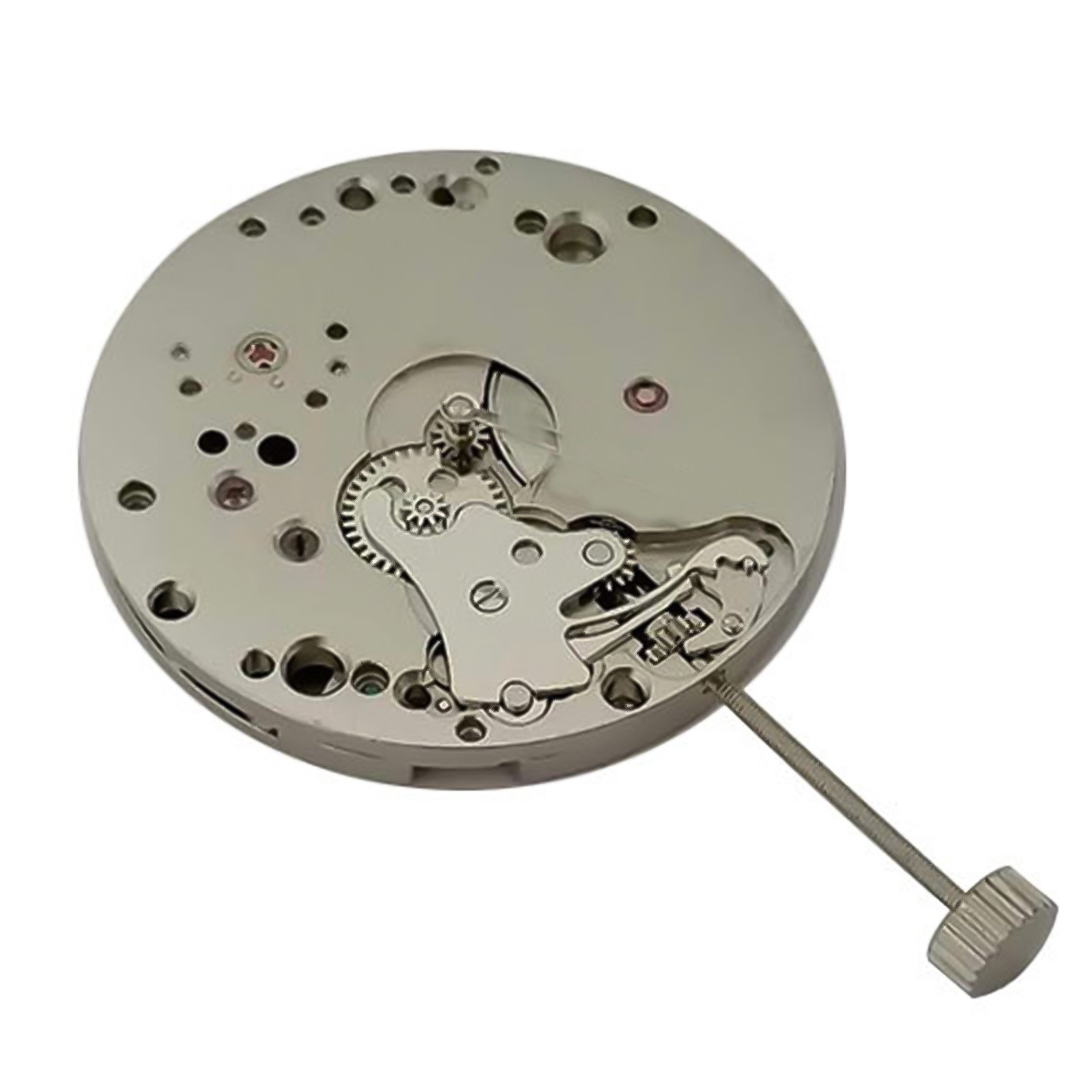 2 Hands 17 Jewels 6498 Mechanical Hand Winding Watch Movement Repair Parts