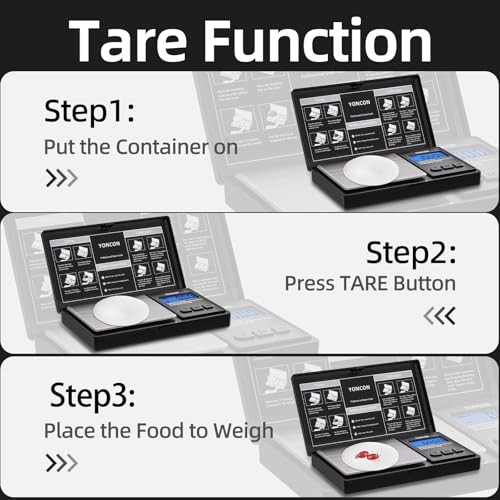 500g Digital Scale 0.01g Accuracy LCD Display Tare Function Portable Pocket