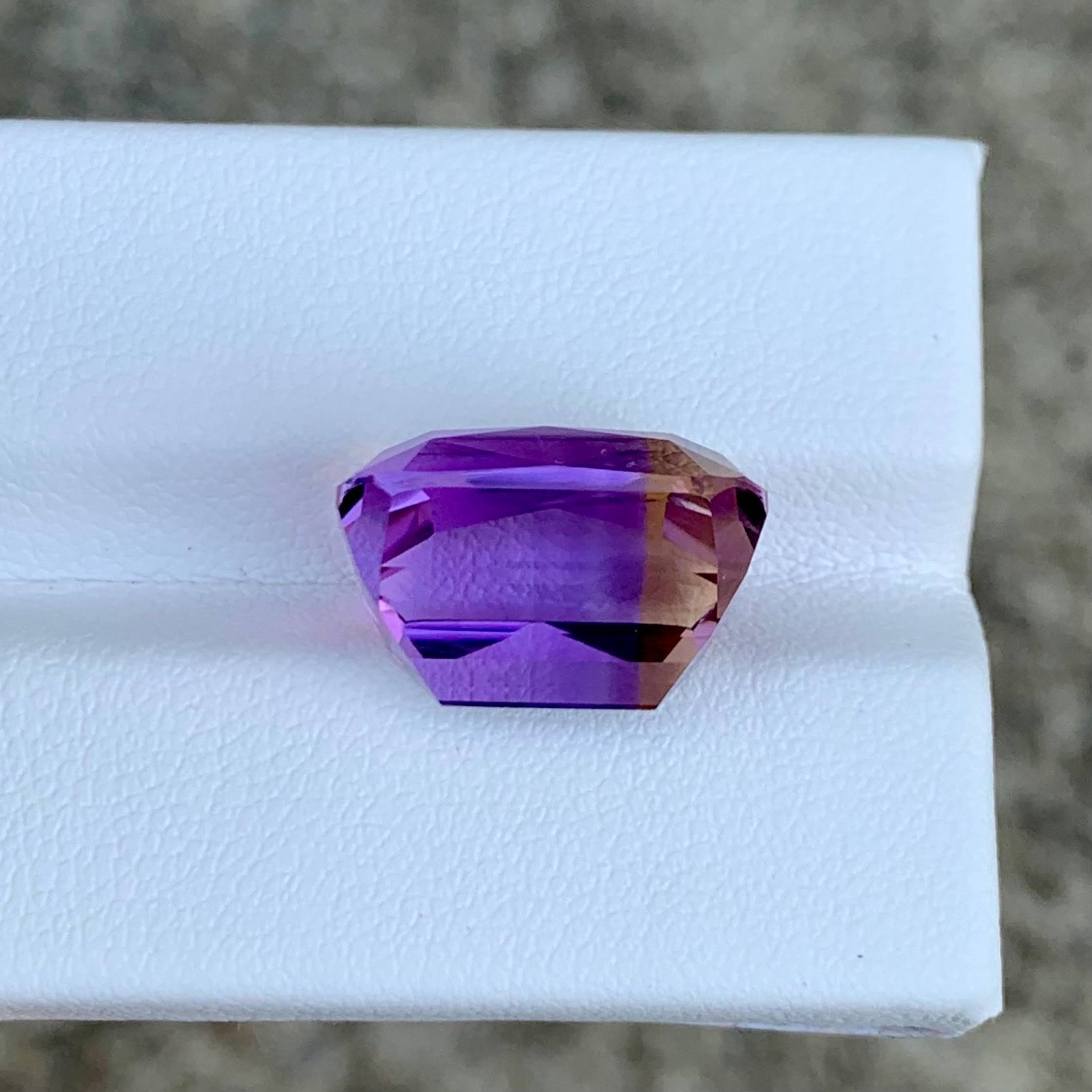 12.78 Carats Natural Fine Ametrine Cushion Cut From Bolivian