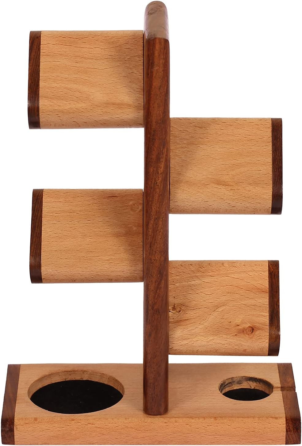 DEALS ABHANDICRAFTS – Watch Stand 5 in One Multiple Watch Display Tower for Men,