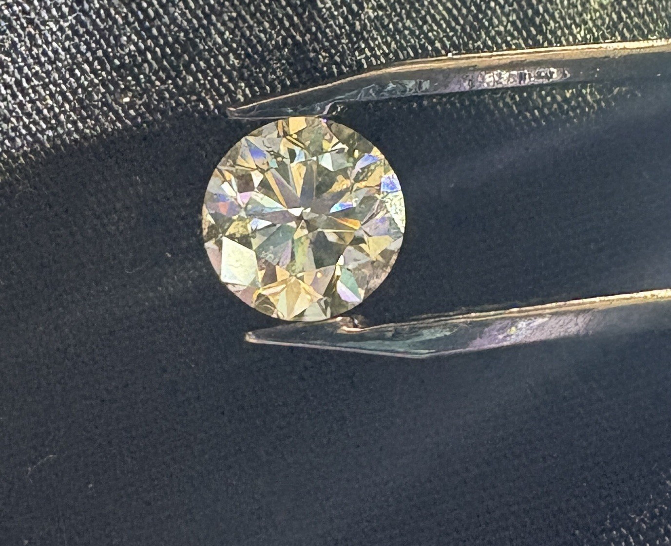 1.24ct Natural Round Brilliant Diamond IGI Certified M SI2 Very Good Cut Loose