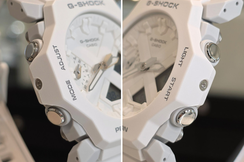 Casio G-Shock GA-2300-7ADR White Analog Digital Compact Watch 200M