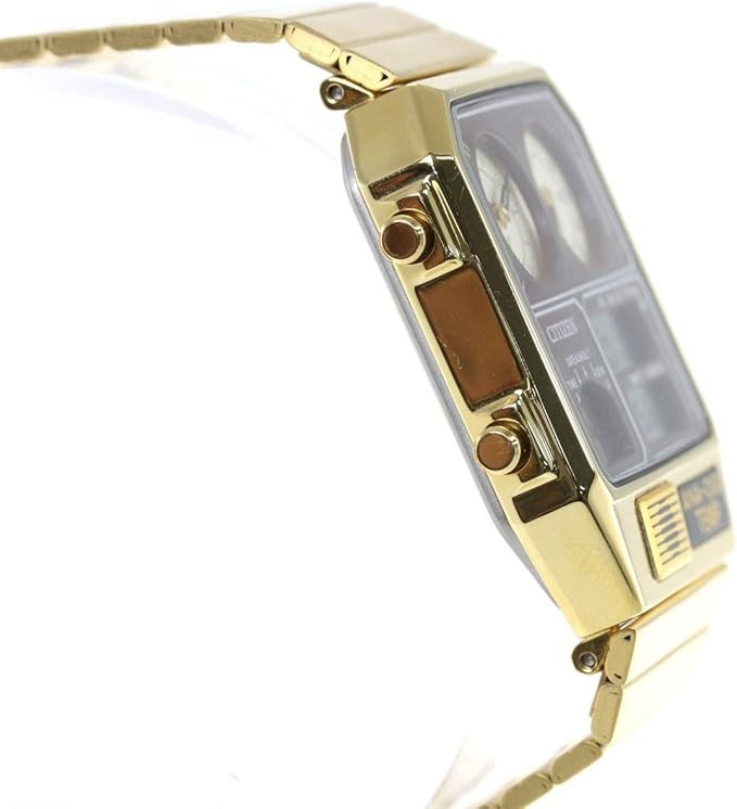 CITIZEN ANA-DIGI TEMP JG2103-72X Brown Gold Reproduction Men’s Watch New in Box