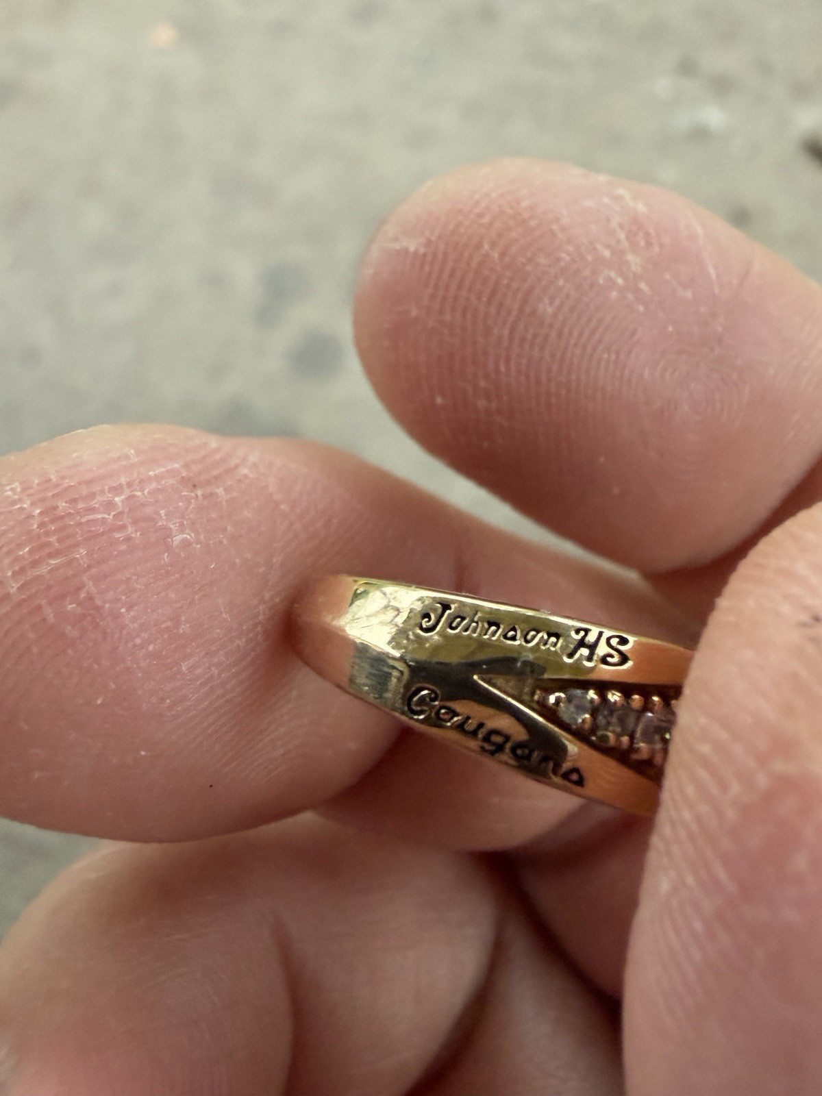 Johnson High School Class Ring For Women