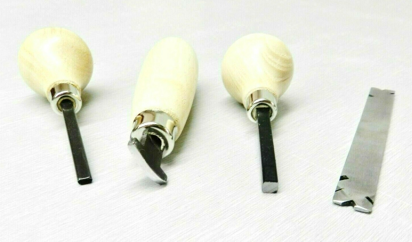 Jewelers Stone Setting Tools Bezel Prong Lifter Pusher and Prong Roller Set of 4