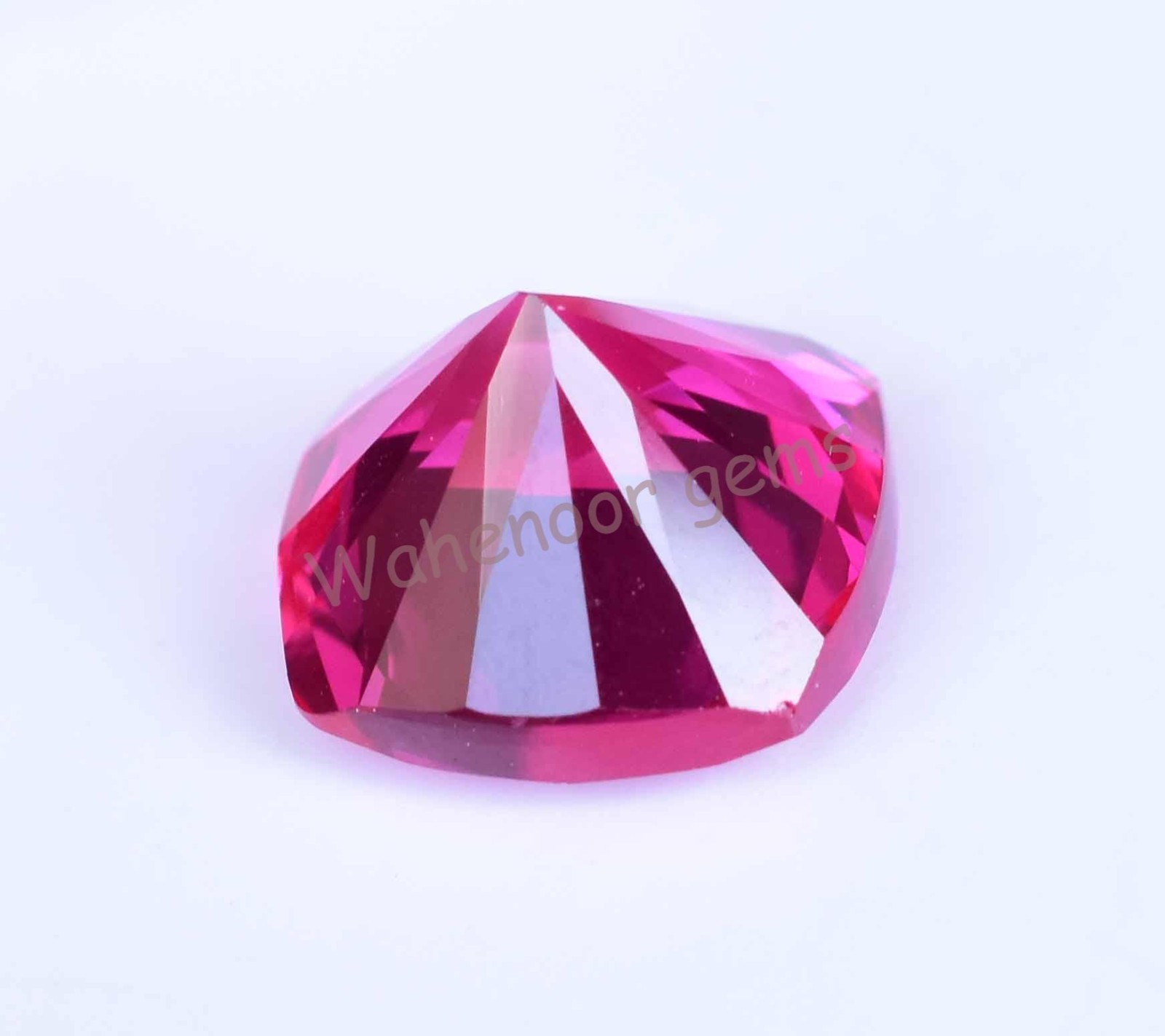 Flawless Natural Pink Ruby 14.75 Ct Cushion Master Cut Certified Mogok Gemstone