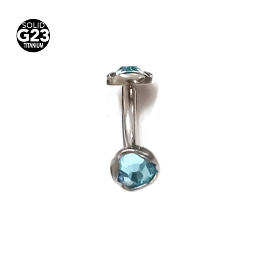 F136 Titanium Floating Belly Button Ring Navel/Belly Stud Belly Piercing Jewelry