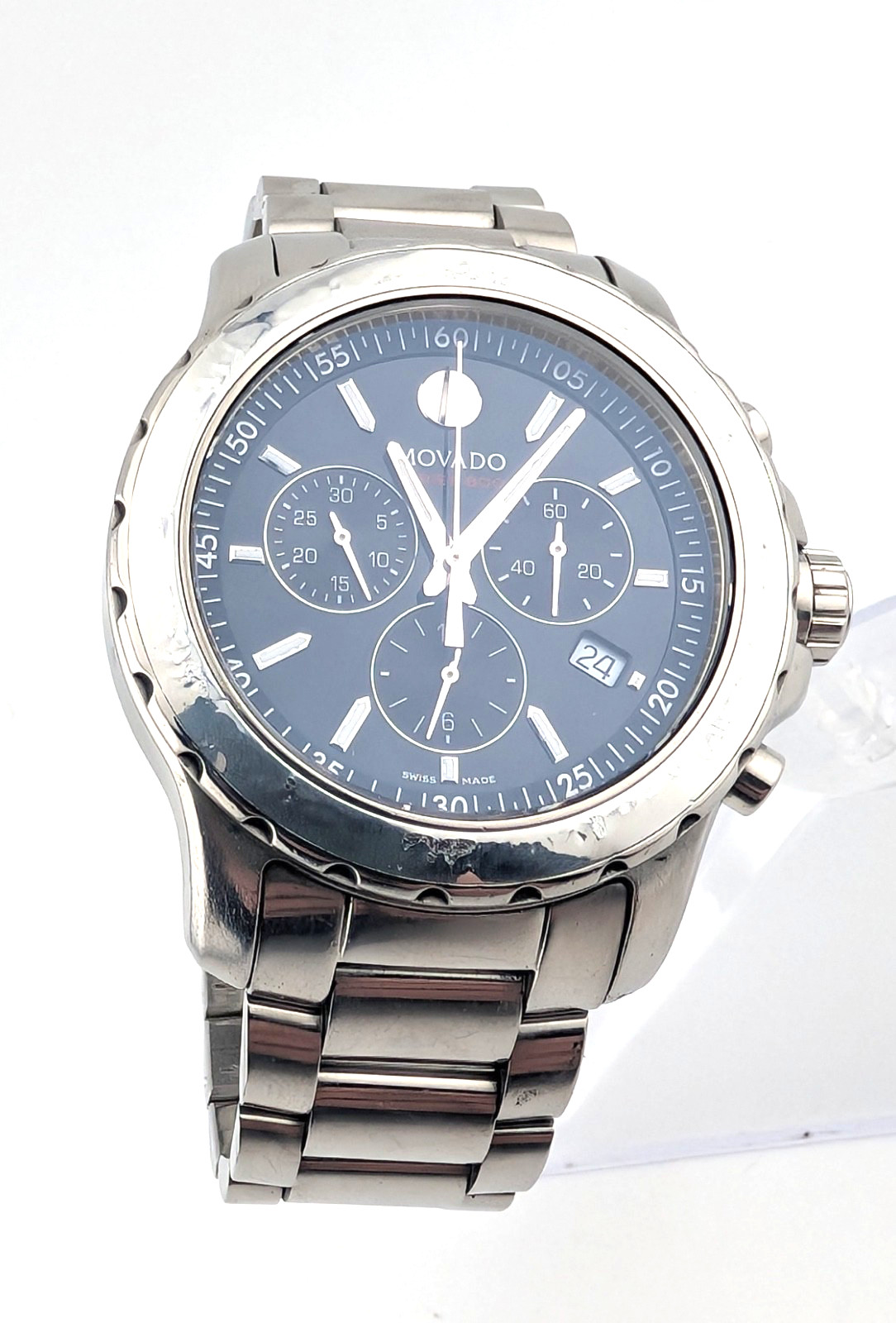 Movado Men’s Series 800 SS W/Black Dial; Model #14.1.27.1426 ~ Special