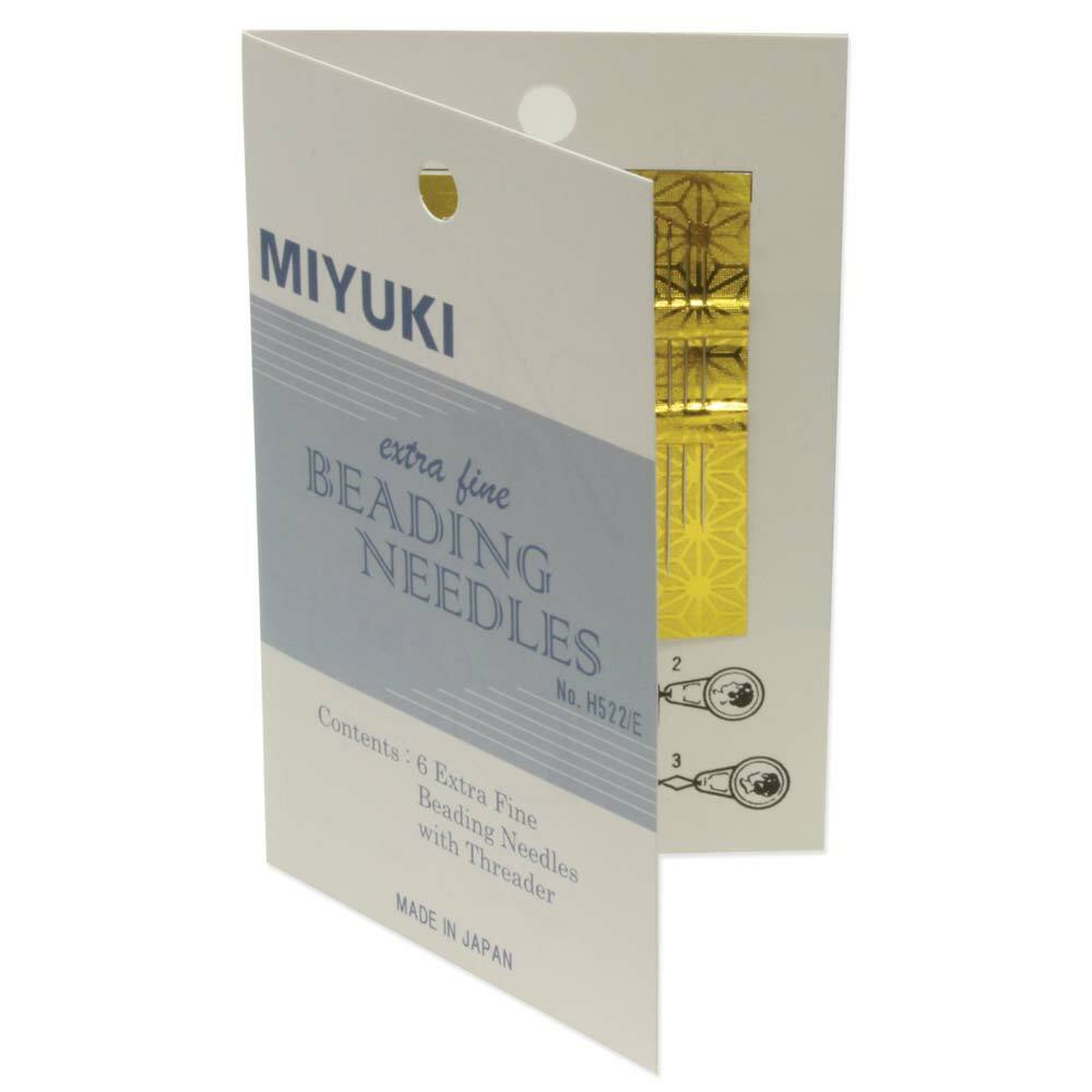 Miyuki Extra Fine Beading Needles w Threader Size 11 43367 Assortment