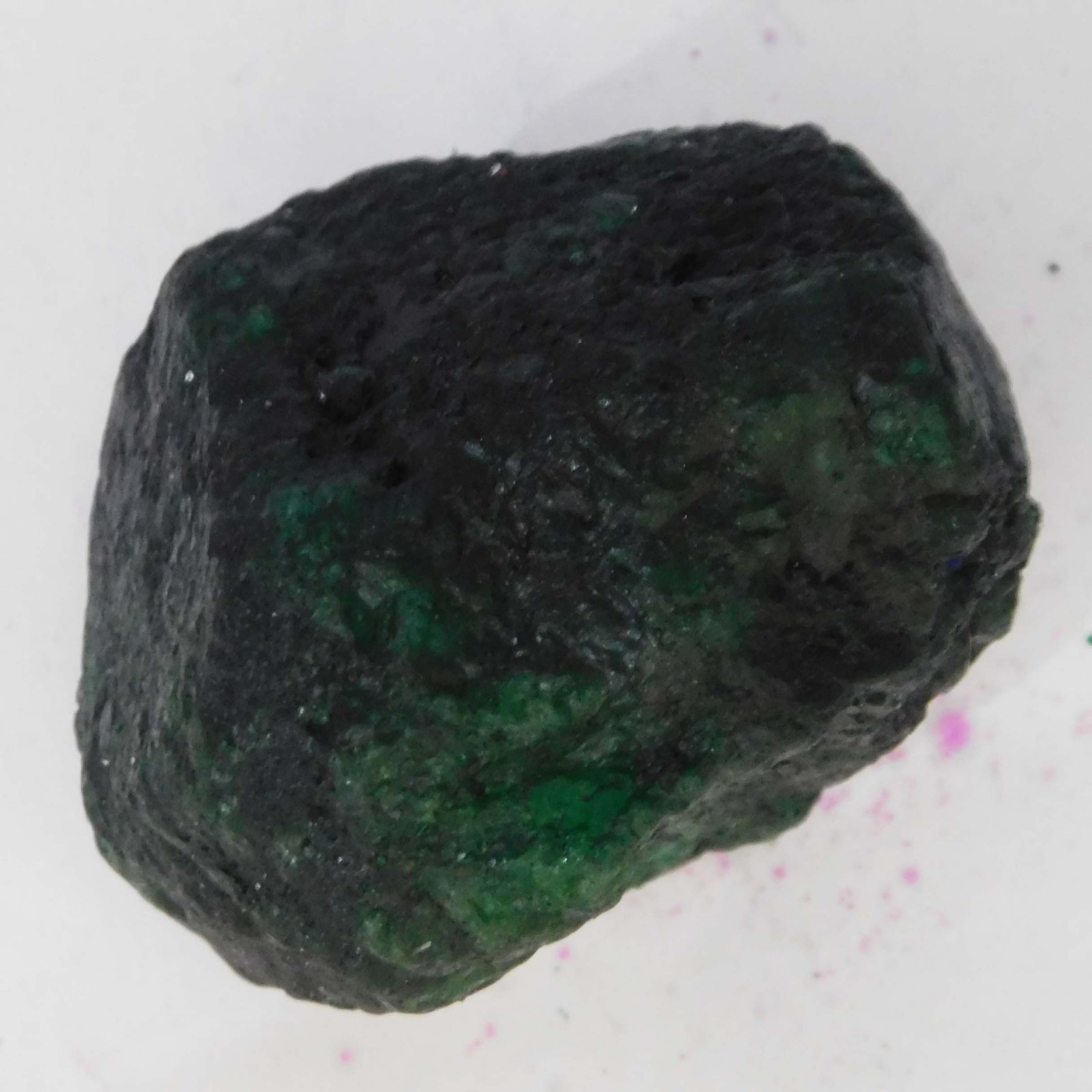 Uncut Natural Green Emerald 75.3 Ct Certified Rough Loose Gemstone Free Delivery