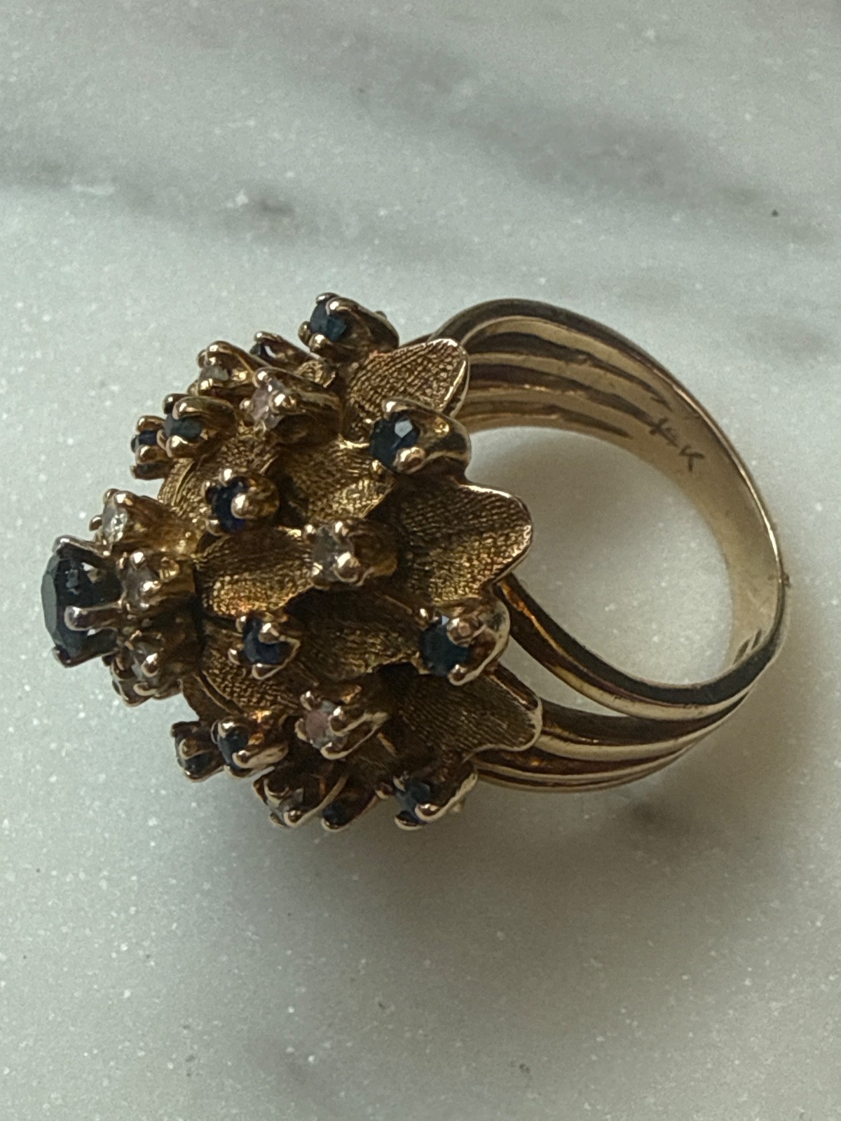 14k gold estate vintage heirloom women rings