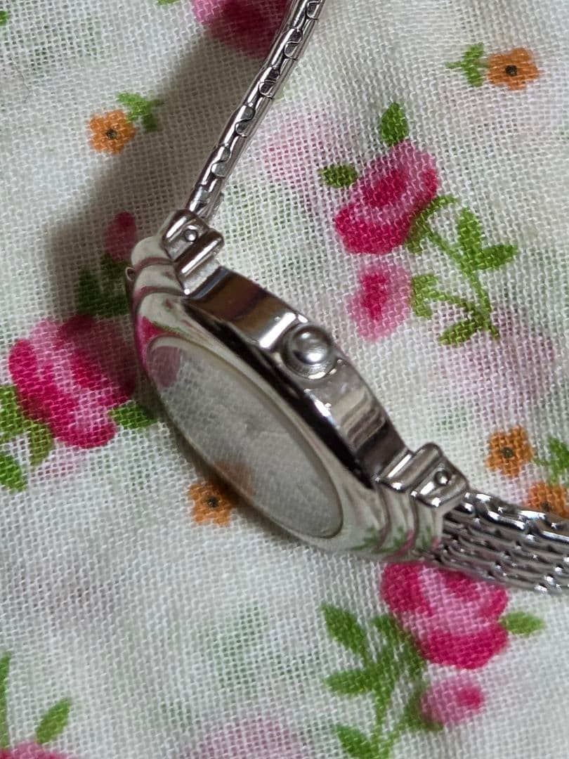 Aureole Quartz White Dial Women Wristwatch