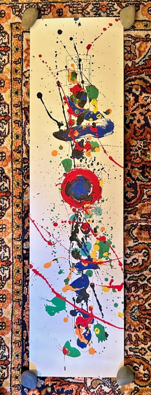 Swatch Art Special – Sam Francis Limited Edition Lithograph – 30 x 8 in – 1992