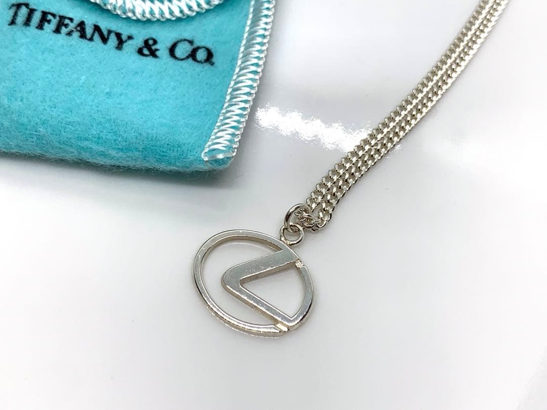 Tiffany & Co. x LEXUS Collaboration Necklace Sterling Silver 925 Ultra Rare