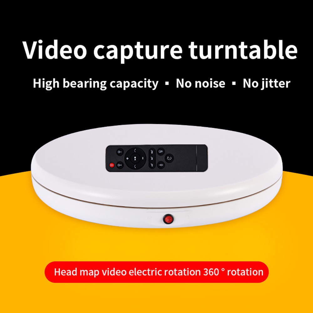 45CM/17.7in Motorized Rotating Display Stand Display Base 360°Rotatable Ele TWAV