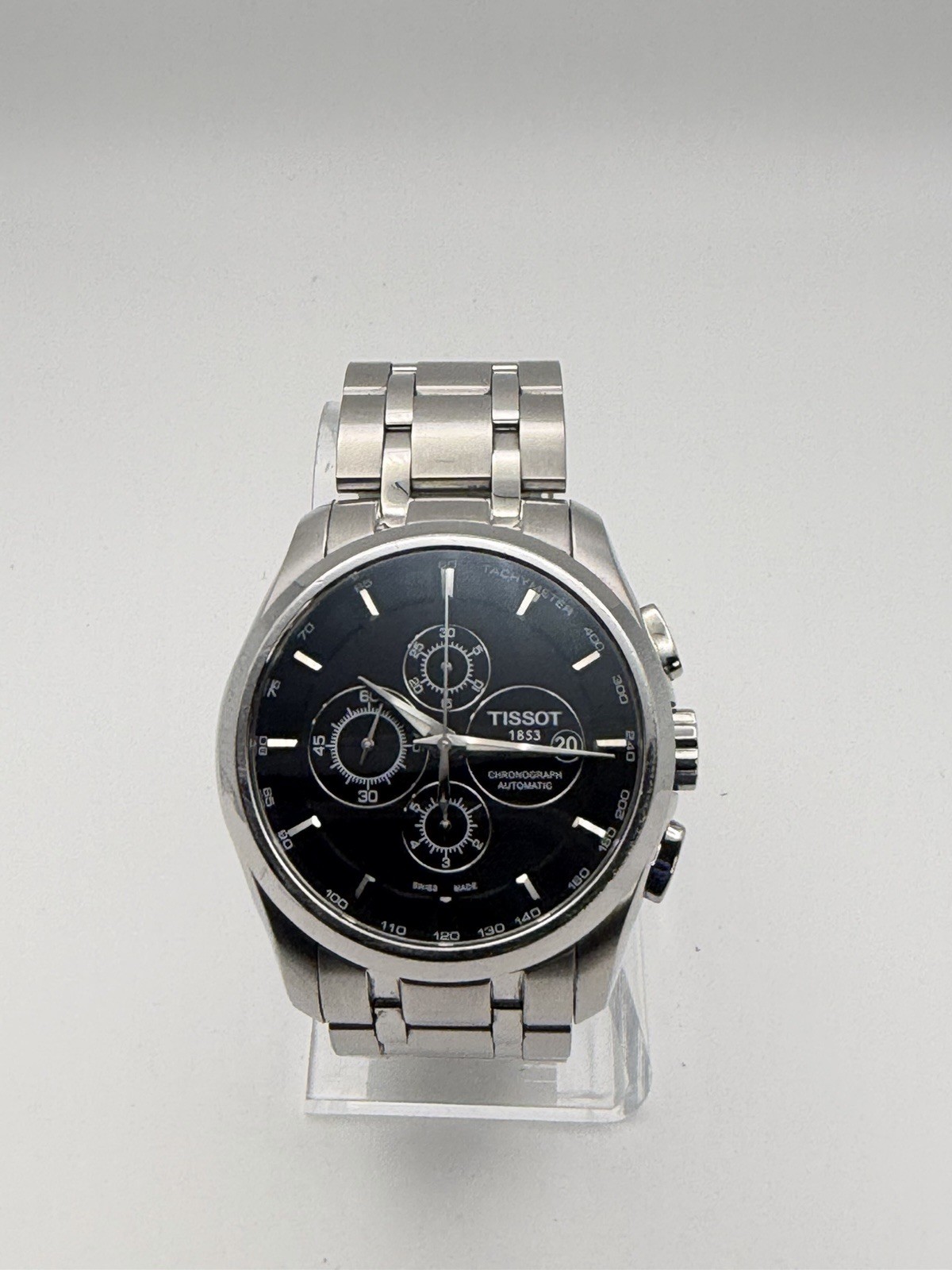 Tissot Couturier Automatic Chronograph T035627A Black Dial Swiss Men’s Watch