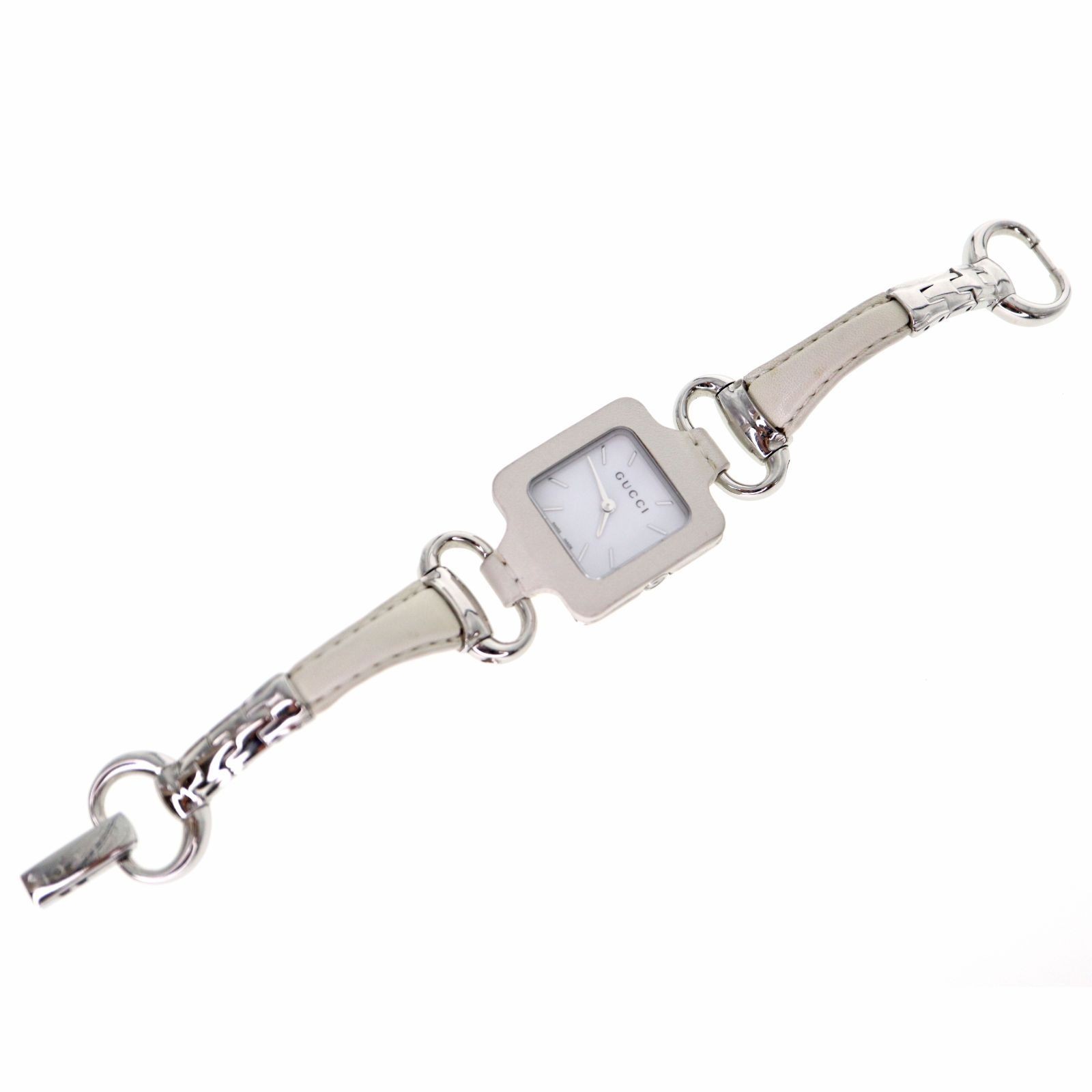 GUCCI 1921 Collection YA130404 Quartz Ladies Watch White Dial with Box