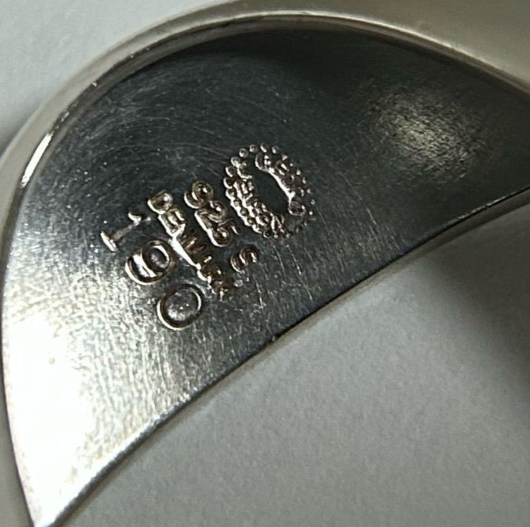 GEORG JENSEN Sterling Silver Pendant #190 Henning Koppel Pre-owned w/no box