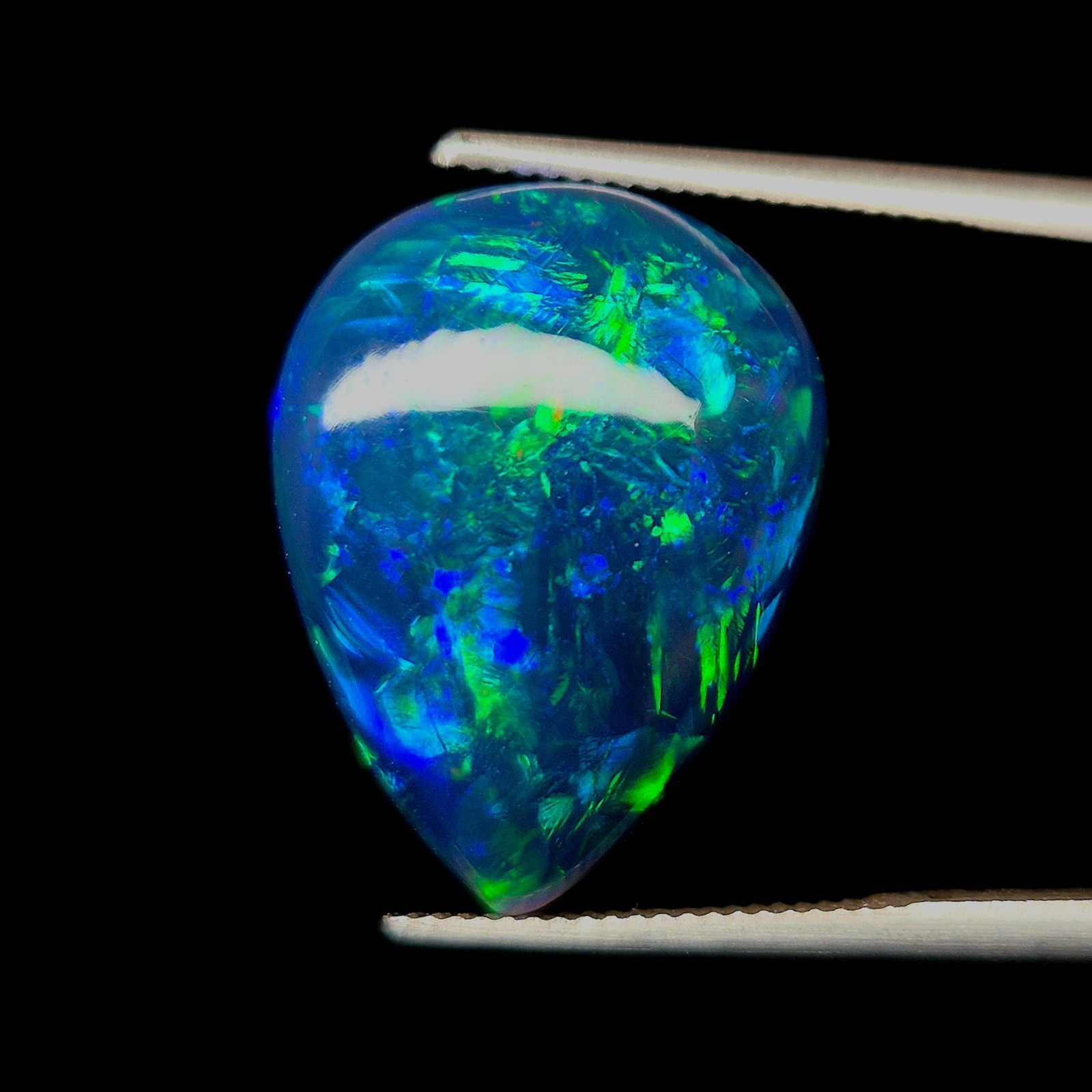 6.40 CT Natural Ethiopian ++Opal Multi Fire Loose Cabochon Gemstone 17×13 mm