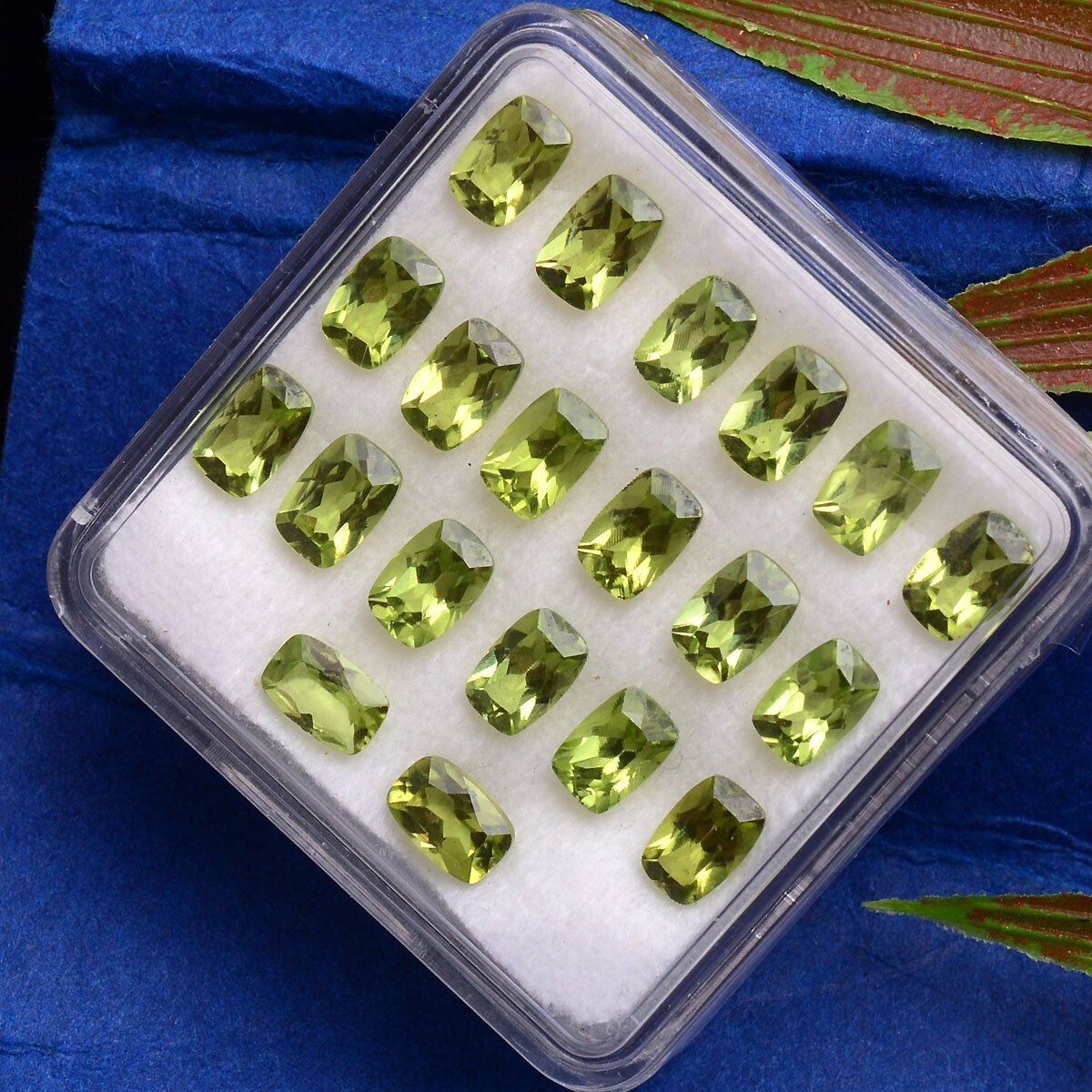 20 Pcs VVS Natural Peridot 6mm*4mm Calibrated Ravishing Color Lustrous Gemstones