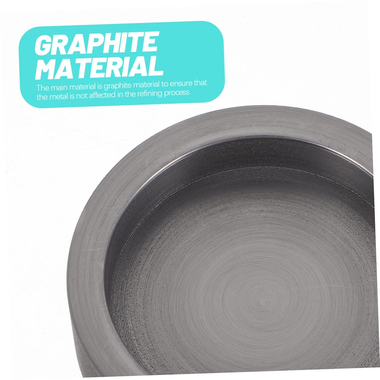 Graphite Ingot Mold Reusable 10Ml Casting Mold for Metal Melting and Smelting…