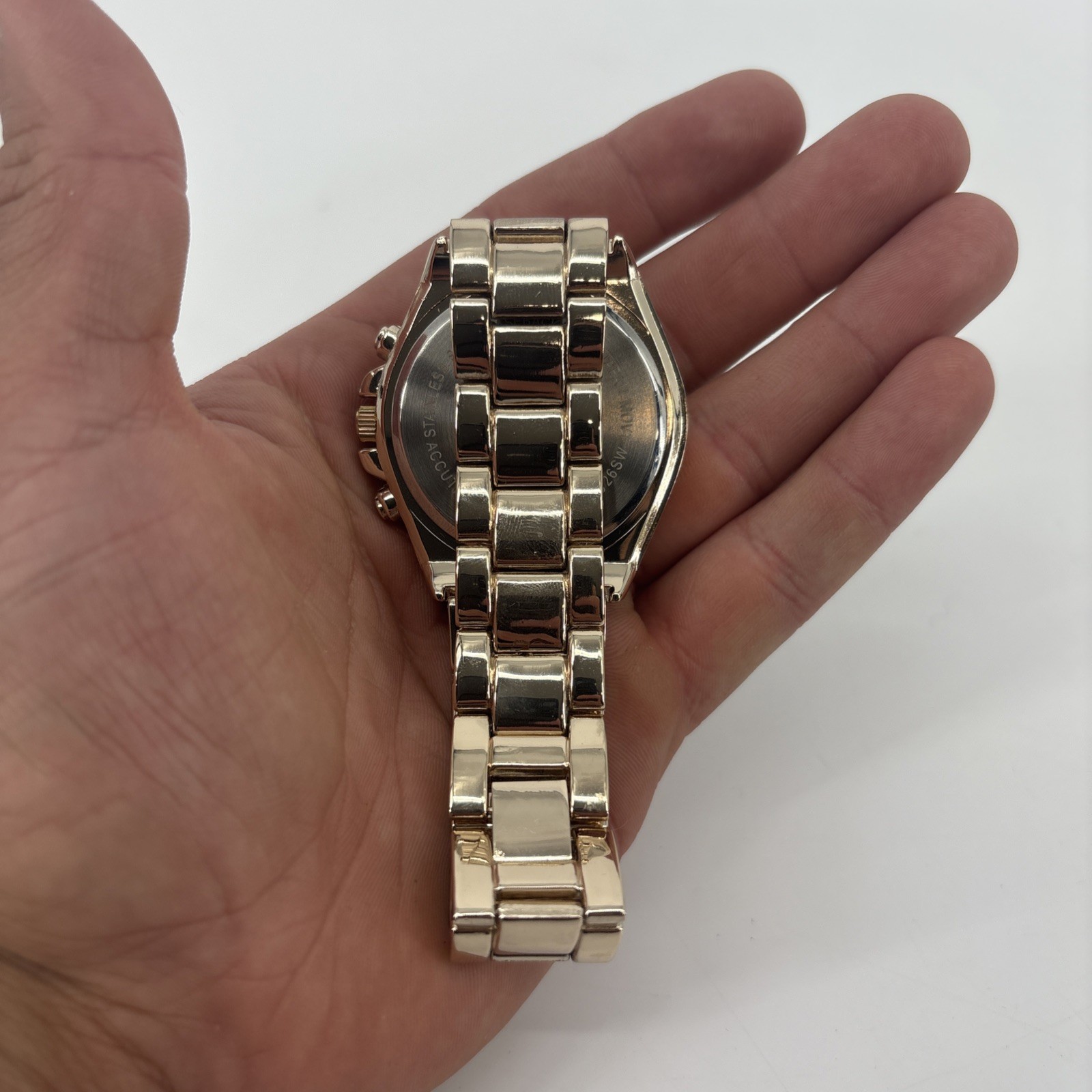 Men’s Stainless Steel (SR626SW) Accutime Watch Corp -Free Fast Shipping!