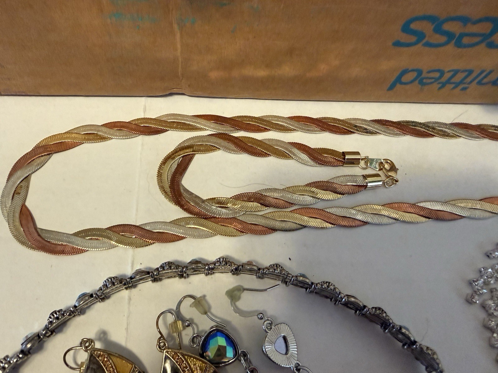 HUGE 16LB Vintage & Modern Costume Jewelry Wearable Craft Parts 925 Gold Filled