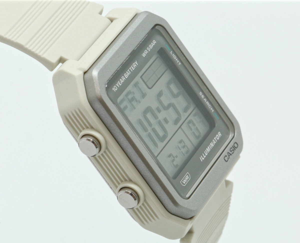 CASIO Collection STANDARD Watch W-221H-8AJF Ivory Japan