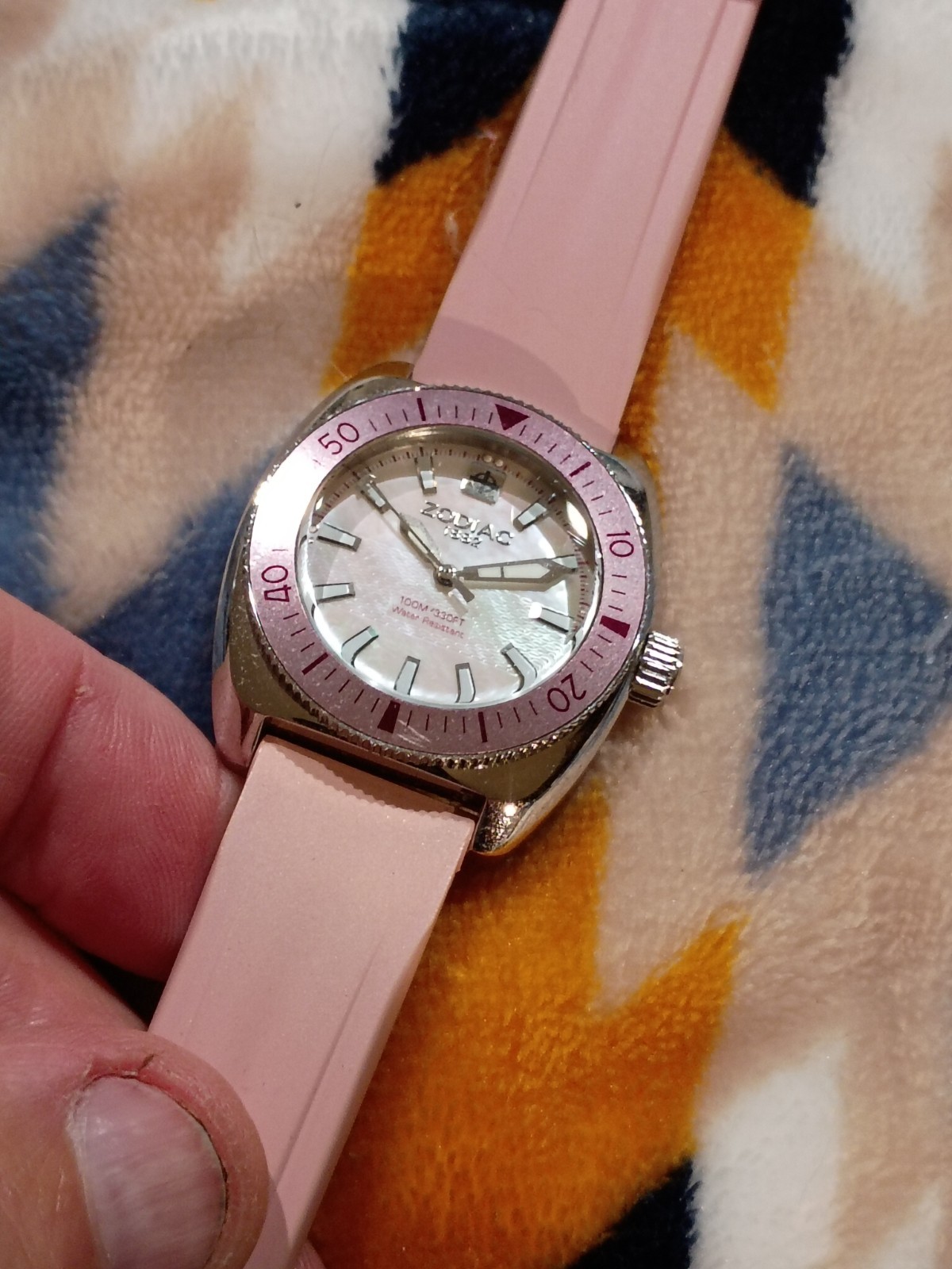 Zodiac Desert Falcon Z04519 Ladies Diver, Super Nice!!!
